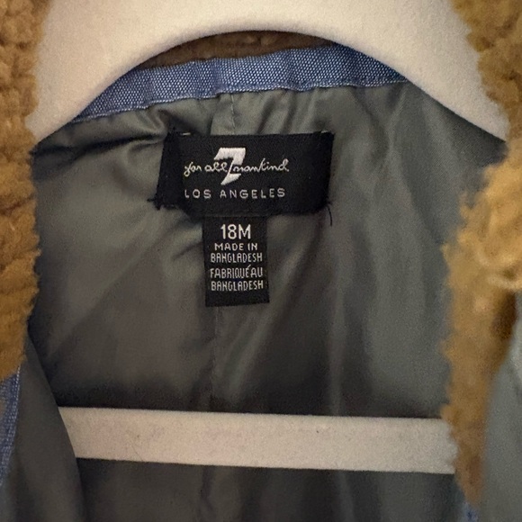 7 FOR ALL MAN KIND TODDLER JACKET - Picture 4 of 6